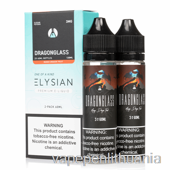 Dragonglass - Elysian Labs - 120ml 0mg Vape Skystis